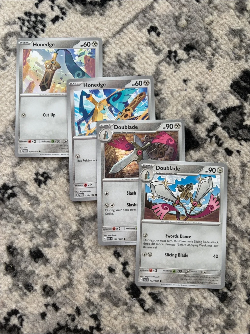 Honedge & Doublade Evolution Lot | Paradox Rift | ✨5/$25✨